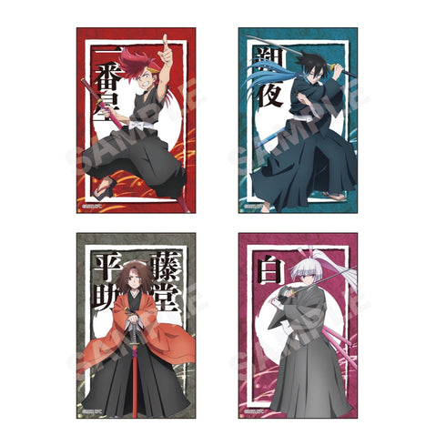 『ブッチギレ!』サテン地ステッカー 01 第1弾 BOXA (全9種)